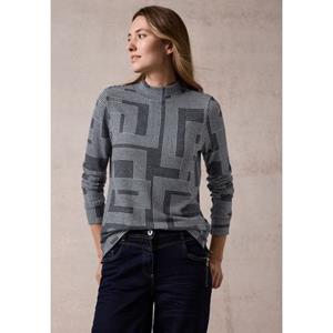 cecil Bedrukt shirt met lange mouwen