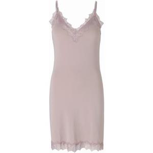 rosemunde Onderjurk Billie Strap Dress met prachtige vintage kantafwerking aan de halslijn en zoom