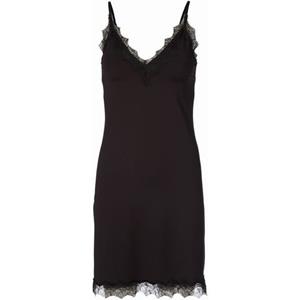 rosemunde Onderjurk Billie Strap Dress met prachtige vintage kantafwerking aan de halslijn en zoom