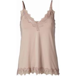 rosemunde Hemd Billie Strap Top prachtige vintage kanten afwerking aan de halslijn en zoom