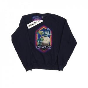 Disney Boys Onward Laurel en Blazey Crest-sweatshirt 12-13 zwart