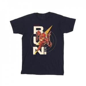 DC Comics jongens het Flash Run T-shirt 12-13 zwart