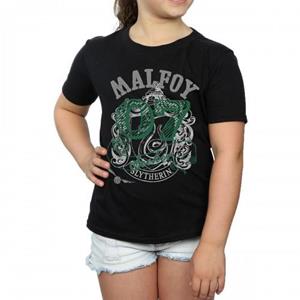 Harry Potter Girls Seeker Draco Malfidus katoenen T-shirt 12-13 wit