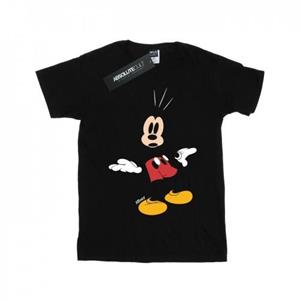 Disney meisjes Mickey Mouse verrast katoenen T-shirt 12-13 zwart