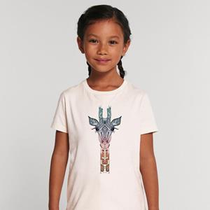 Le Roi du Tshirt Tshirt Enfant GIRAFFE 2 ans wit