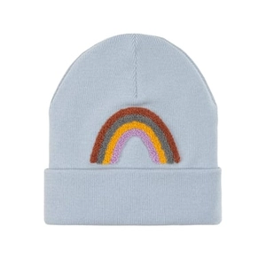 LÄSSIG Little Kindermuts Gang regenboog lichtblauw