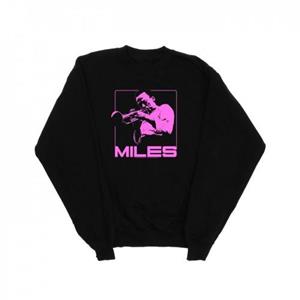 Pertemba FR - Apparel Miles Davis Heren roze vierkant sweatshirt L zwart