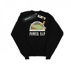 Star Wars Heren The Mandalorian Power Nap Kindersweatshirt M wit