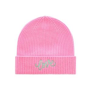 Zwillingsherz Beanie met Love borduursel (set)