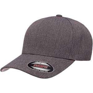 Flexfit unisex Heatherlight-pet voor volwassenen L-XL zilver