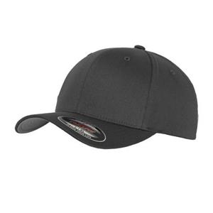 Flexfit wollen gekamde pet S-M donkergrijze kleur