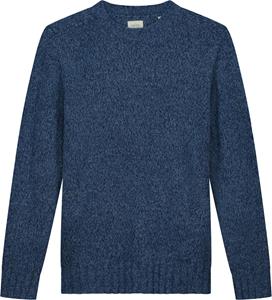 Dstrezzed Crewneck Per Melange Navy