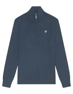 Lyle and Scott Lyle&scott cotton merino quarter zip truien kn2112vc