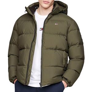 Tommy Jeans Regular fit donsjack met veren