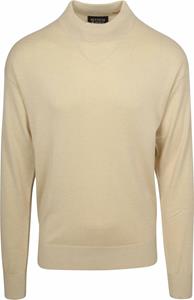 Scotch & Soda Sweater Scotch & Soda Essential Wool Blend Pullover Ecru