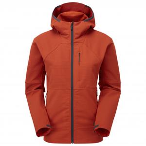 ARTILECT - Women's Intersect Doubleweave - Softshelljack, rood
