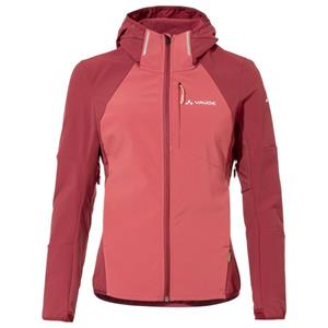 Vaude - Women's Larice Jacket IV - Softshelljack, rood/roze