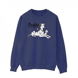 Disney Heren 101 Dalmatiërs Top Dog Sweatshirt L wit