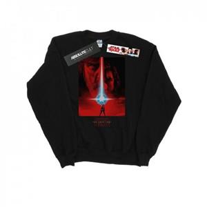 Star Wars Heren The Last Jedi Rode Poster Sweatshirt S zwart