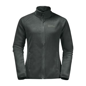 Jack wolfskin Moonrise Fz Fleece Dames Slate Green