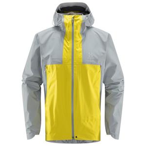 Haglöfs - L.I.M GTX Active Jacket - Regenjas, grijs/geel