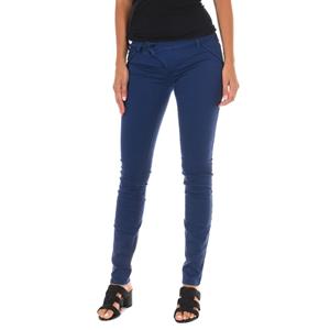 MET Dames lange stretch denim broek 10DBF0312-G291 24-USA blauw