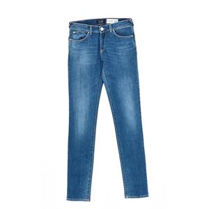 Armani Jeans Dames C5J23 Slim Fit Lange Denim Broek 24-USA blauw