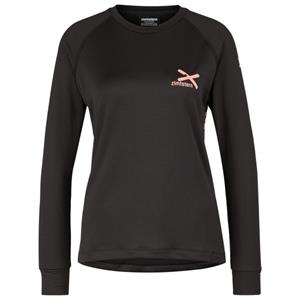 Zimtstern - Women's Crewz Shirt L/S - Fleecetrui, zwart