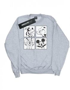 Disney jongens Mickey, Donald, Goofy en Pluto boxed sweatshirt 12-13 zwart