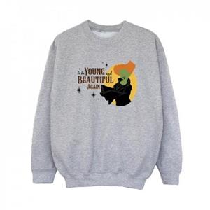 Disney Hocus Pocus voor jongens als Winifred-sweatshirt 9-11 Years wit