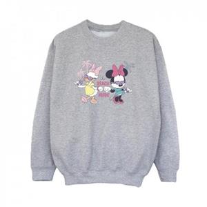 Disney jongens Minnie Daisy Beach Fashion Sweatshirt 9-11 Years wit