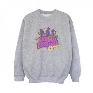 Disney jongens prinsessen Groovy prinses Sweatshirt 9-11 Years wit
