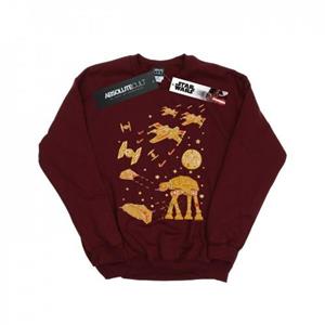 Star Wars Boys Gingerbread Battle Sweatshirt 5-6 Years wit