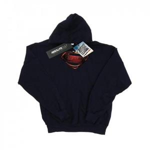 DC Comics Boys Justice League film Superman embleem hoodie 5-6 Years wit