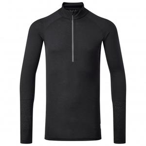 ARTILECT - Goldhill 125 Zoned 1/4 Zip - Merino-ondergoed, zwart
