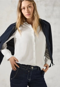 cecil Overhemdblouse in effen kleur