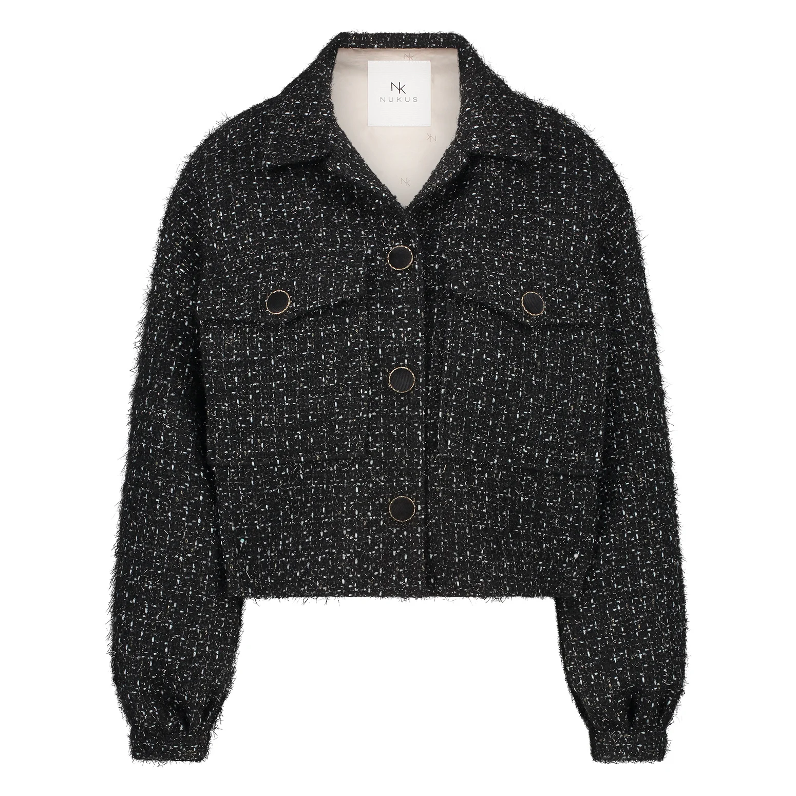 Nukus Jassen Jackets Zwart