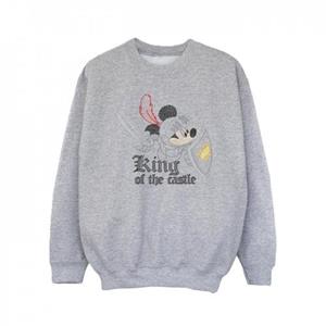 Disney meisjes Mickey Mouse koning van het kasteel sweatshirt 9-11 Years wit
