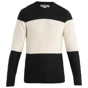 Icebreaker - Waypoint Crewe Sweater - Merinotrui, zwart