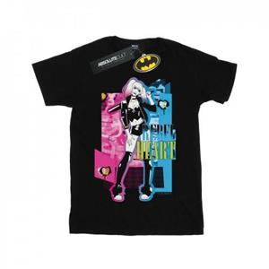 DC Comics jongens Harley Quinn Rebel hart T-shirt 9-11 Years wit