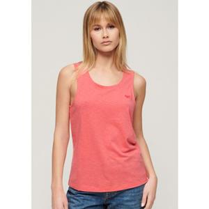 Superdry Tank top met ronde hals en geborduurd logo