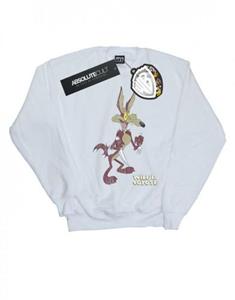 Looney Tunes Heren Wile E Coyote Distressed sweatshirt L wit