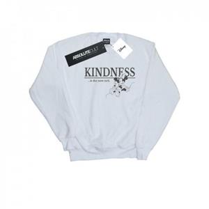 Disney heren Minnie Mouse vriendelijkheid is rijk sweatshirt L wit