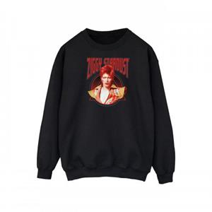 David Bowie Heren Ziggy Stardust-sweatshirt L wit