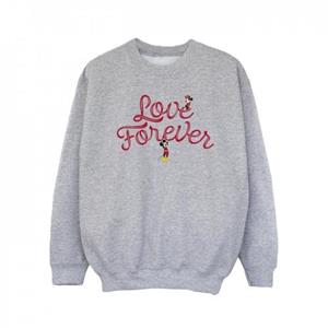 Disney meisjes Mickey Mouse Love Forever Sweatshirt 9-11 Years wit