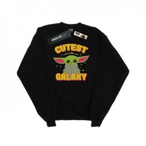 Star Wars Girls The Mandalorian Cutest In The Galaxy Sweatshirt 12-13 zwart