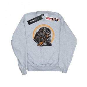 Star Wars Dames/Dames Darth Vader Dia De Los Muertos Sweatshirt L zwart
