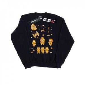 Star Wars jongens Gingerbread Empire Sweatshirt 5-6 Years wit