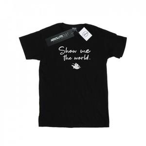 Disney jongens Aladdin Show Me The World T-shirt 12-13 wit