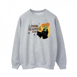 Disney Hocus Pocus voor heren als Winifred-sweatshirt M wit
